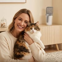 Cat Litter Scooper with Holder