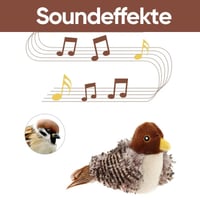 Katzenspielzeug - Simulierter zwitschernder Vogel