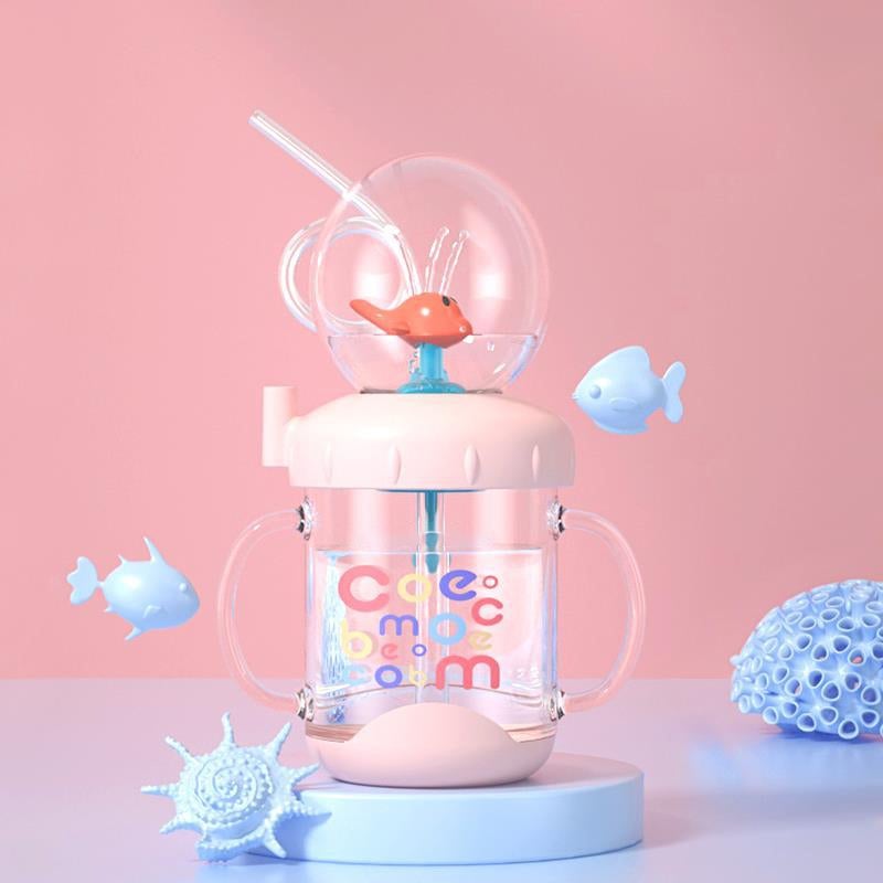 Baby Drinking Cup With Whale Squirt