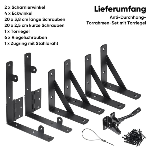 Sakerplus Hochleistungs-Torstrebensatz