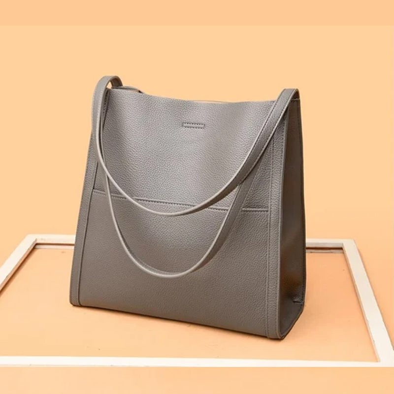 Sac à bandoulière simple de couleur unie
