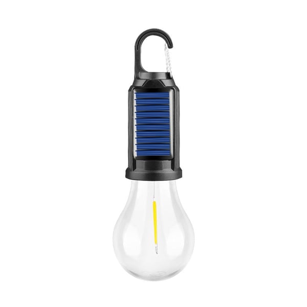 Wasserdichte LED USB wiederaufladbare Solar-Camping-Lampe mit Haken
