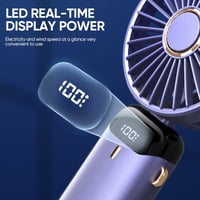 Portable electric cold compress cooling fan