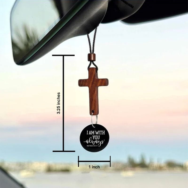 Rearview Hanging Cross Ornament