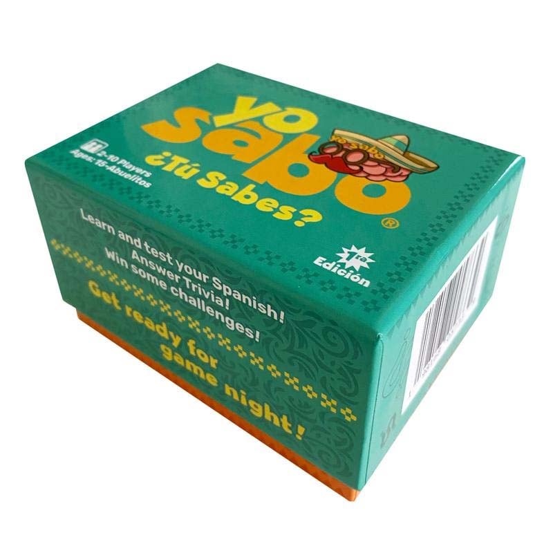 Family Friendly Bilingual Card Game