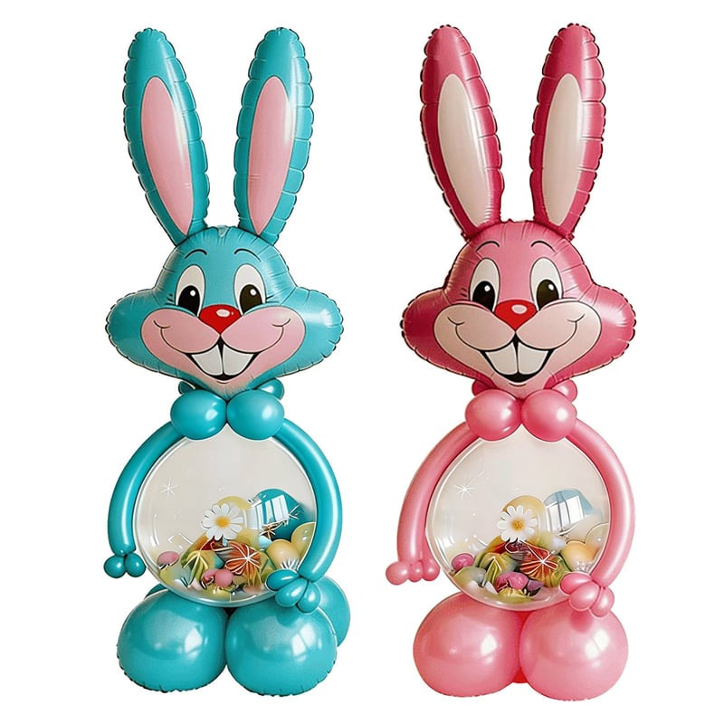 Easter Bunny Balloon Set