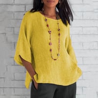 Solid Color Loose Simple T-Shirt