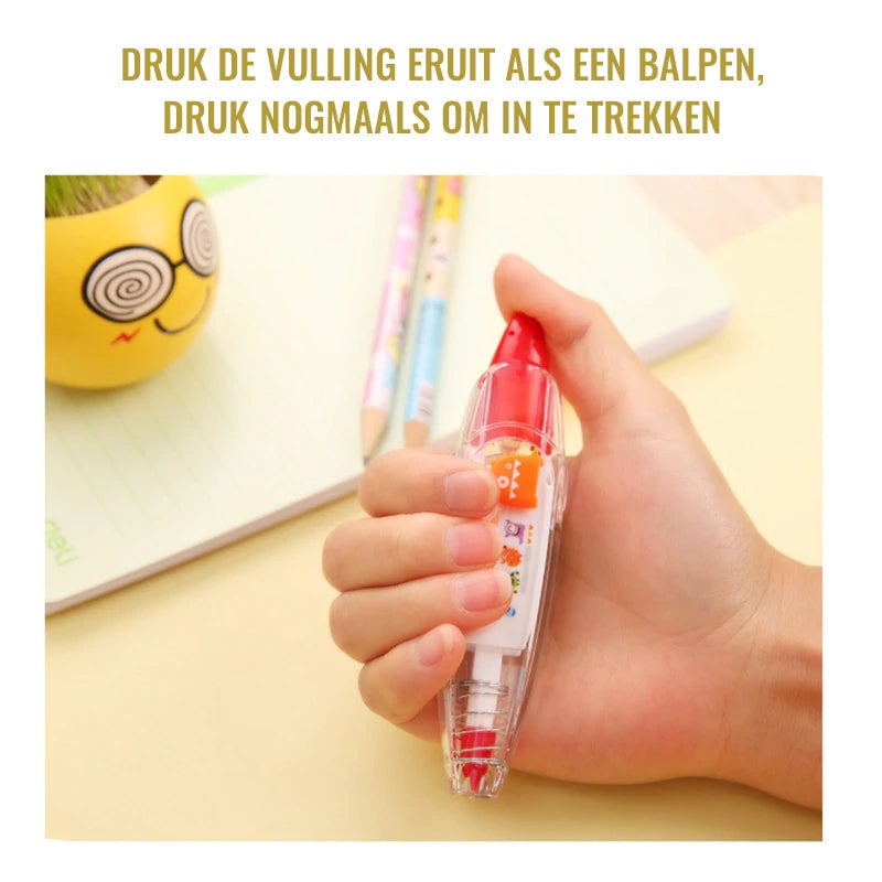 Leuke plakbandpen