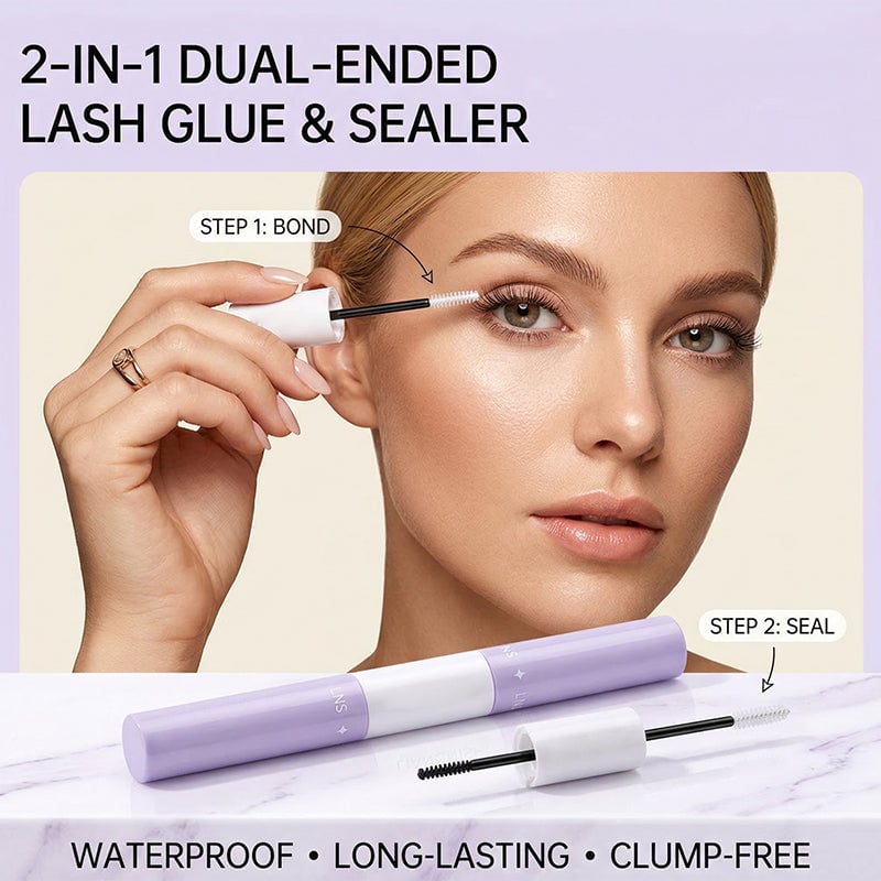 2-in-1 Eyelash Glue & Sealer