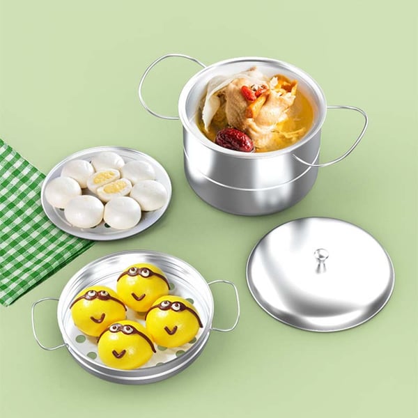 Echtes Kochen im Mini-Küchenspielzeug für Kinder – 22-teiliges Set