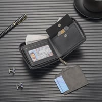 Horizontal Men's Retro Embossed Wallet
