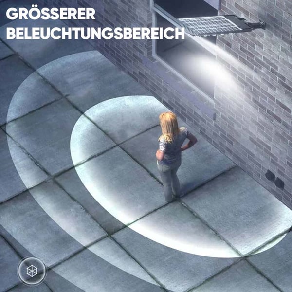 Solar-LED-Lampe für den Außenbereich