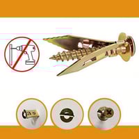 10 ST Expansionsplugg för Gipsskivor