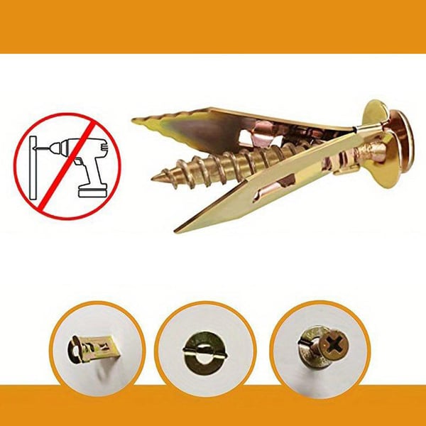 10 ST Expansionsplugg för Gipsskivor