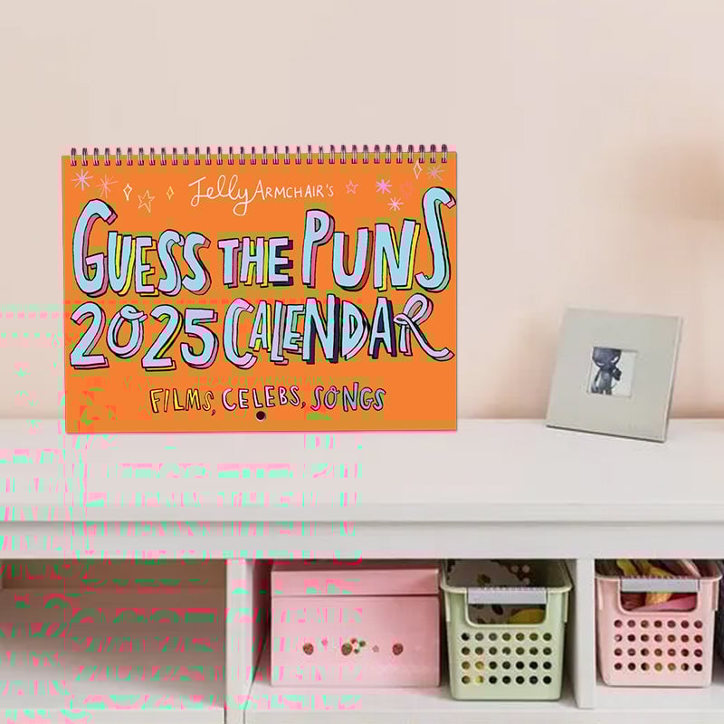 Wortspiel-Quizkalender - A4 Errate das Wortspiel 2025