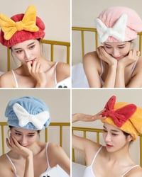 Super saugfähiges Haarhandtuch für nasses Haar