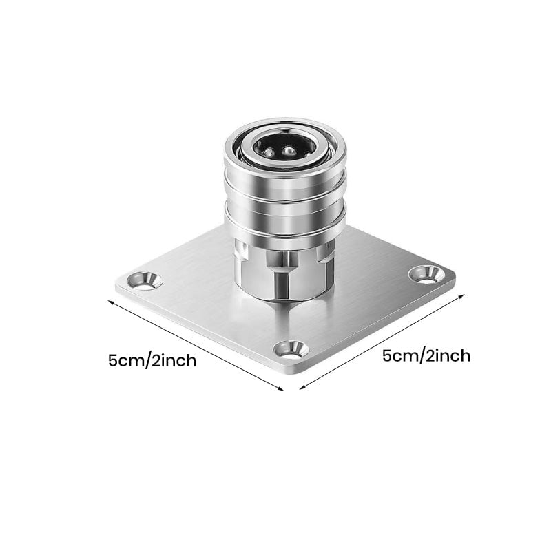 Wall-Mounted Pressure Washer Storage Rack