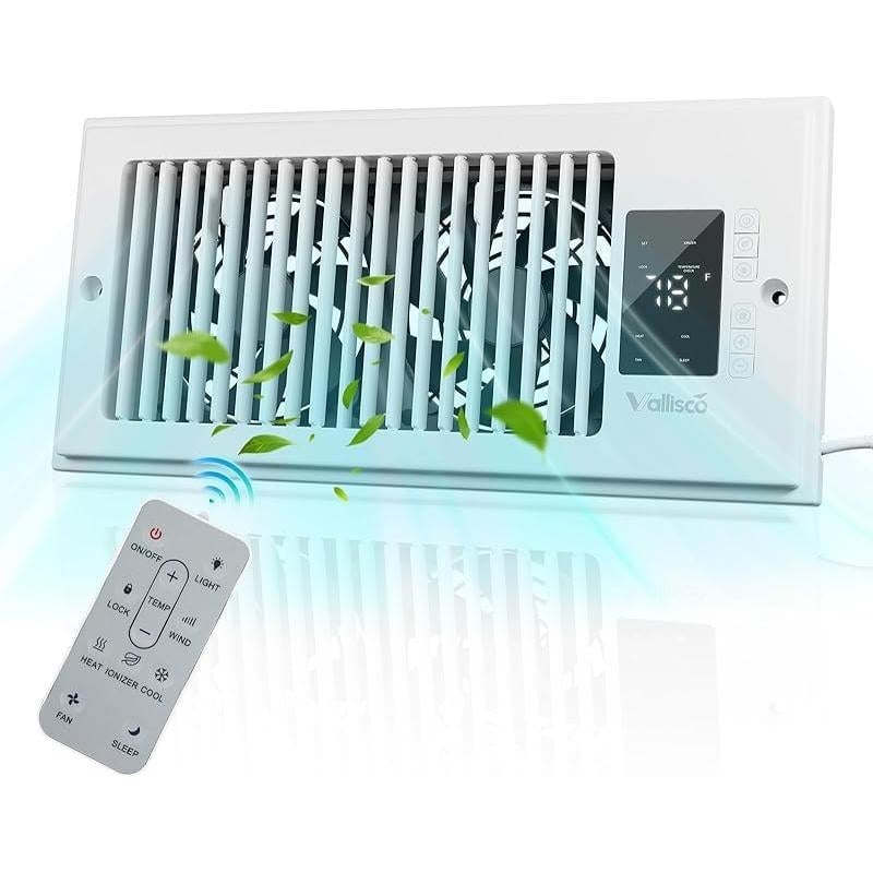 Constant temperature remote control booster fan