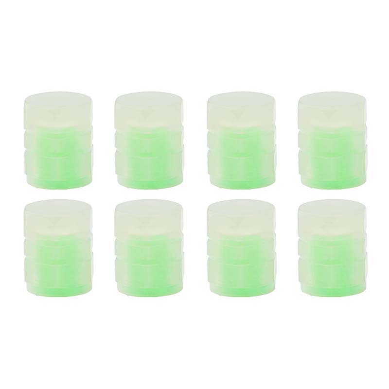 Universal Fluorescent Tire Valve Caps (4 PCS/Set)