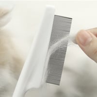 Husdjurs nålkam i rostfritt stål