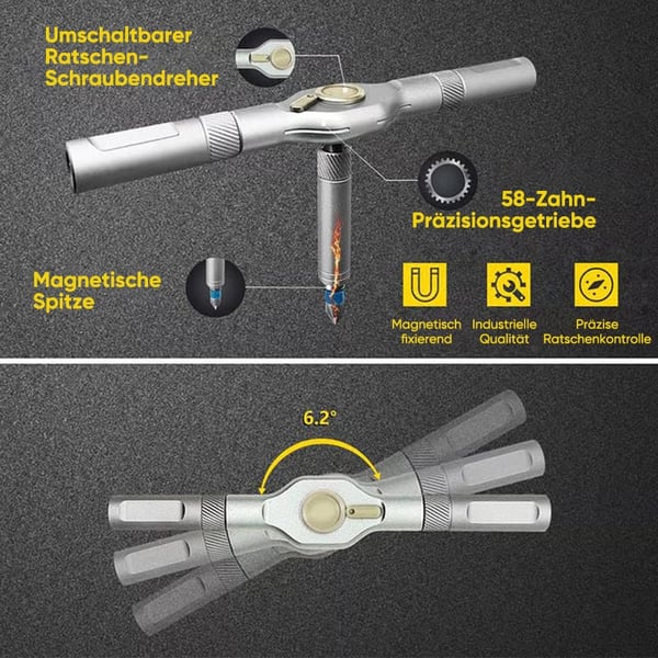 Ratschen-Schraubendreher Set 24-in-1