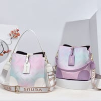 Farbverlauf Regenbogen Tasche