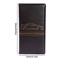 New Car Document & Card Holder