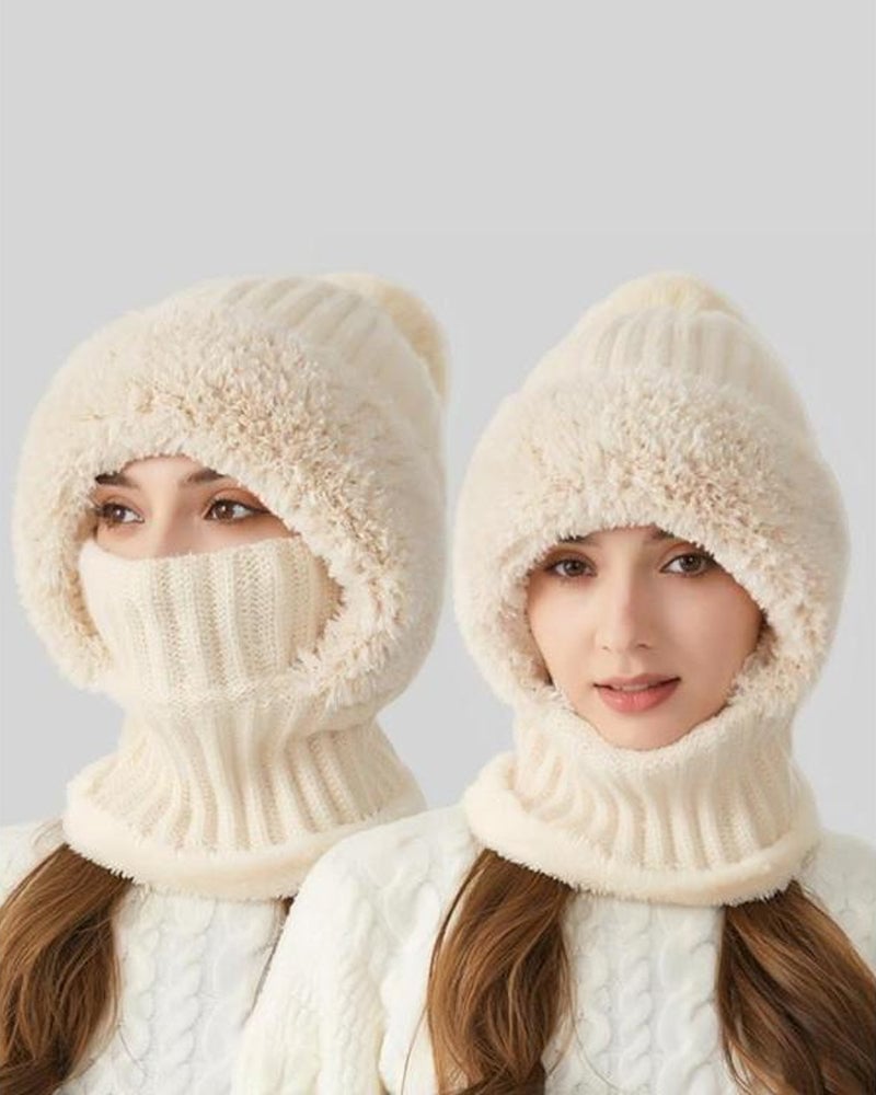 Damebeanie I Ensfarget Design Med Dusk