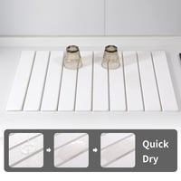 Sakerplus Collapsible Diatomaceous Dish Drying Mat