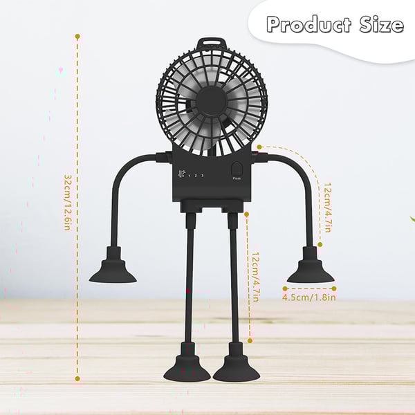 Robot Portable Handheld Creative Fan