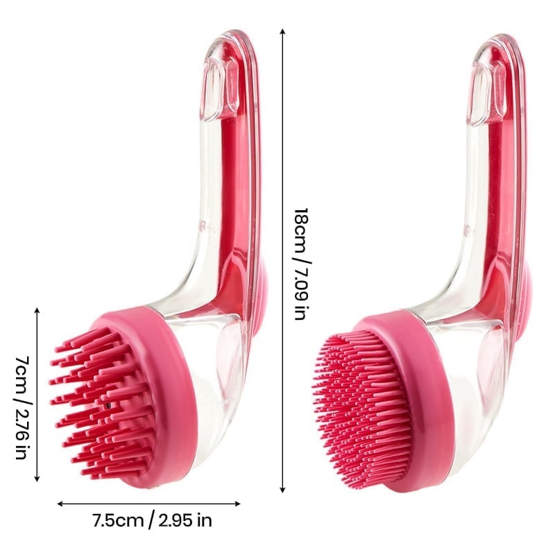 New 2 in 1 Pet Bath and Grooming Brush