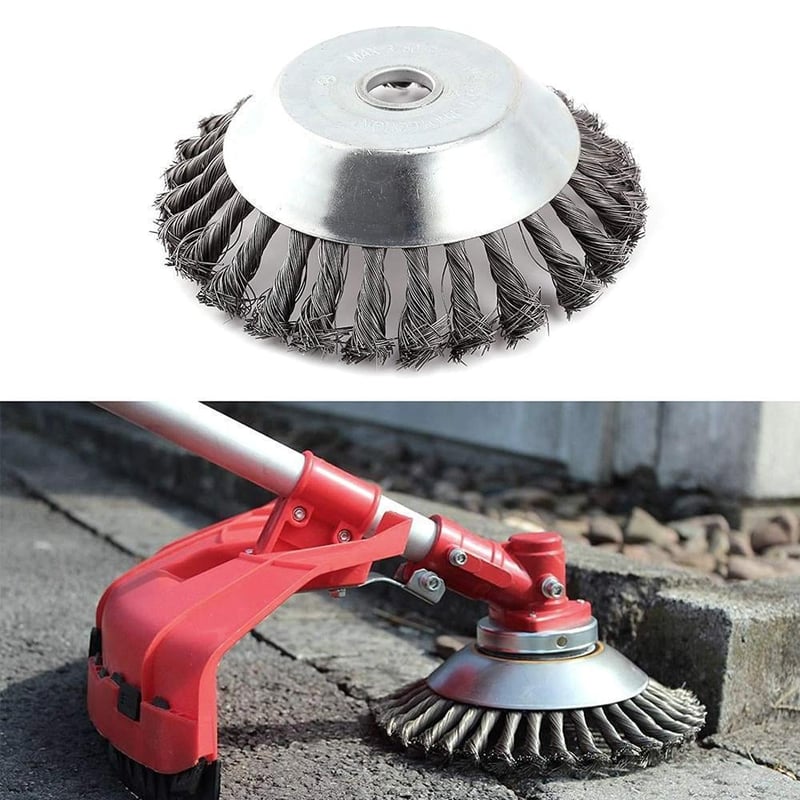 Sakerplus Garden Weed Brush Lawn Mower