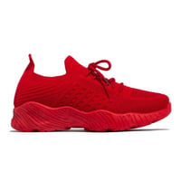 Lace-Up Mesh Shoes