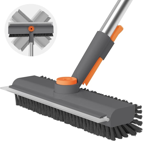 Sakerplus Heavy Duty 3 In 1 Floor Brush