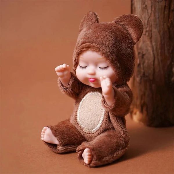 Schöne Mini-Schlafpuppe