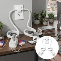 6-in-1 Twin Extension Cord Power Strip