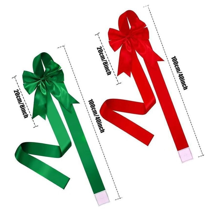 Christmas Door Hanging Ribbon