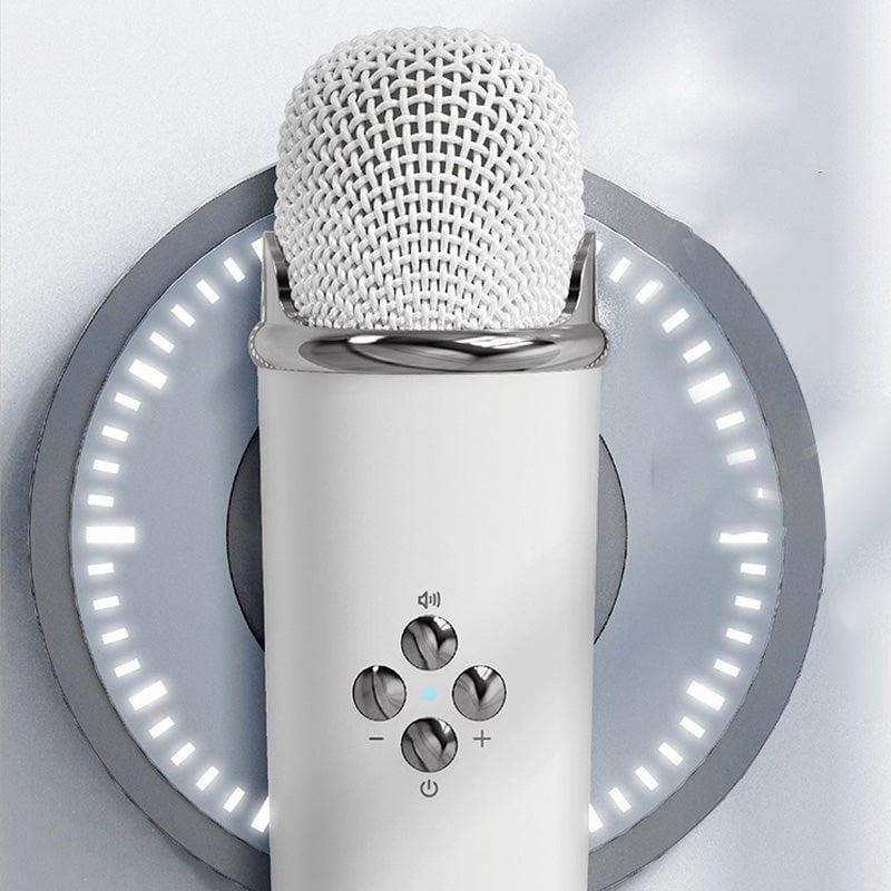 Mini Karaoke-maskin med trådløs mikrofon