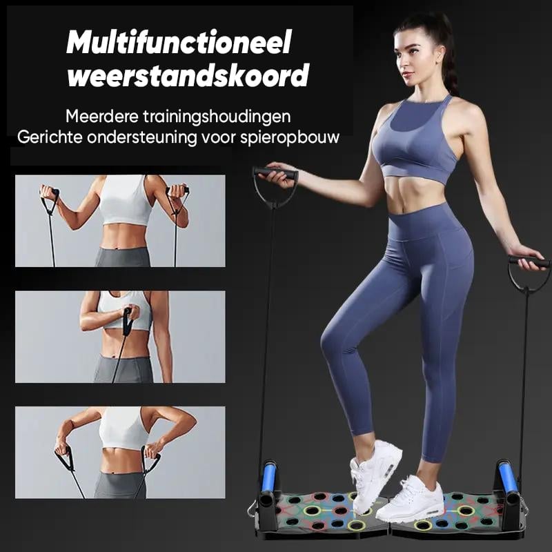 Multifunctioneel Push-Up Trainingsbord