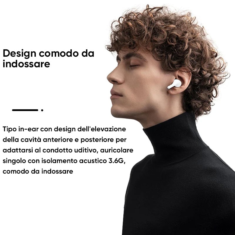 Auricolari Bluetooth con cancellazione del rumore