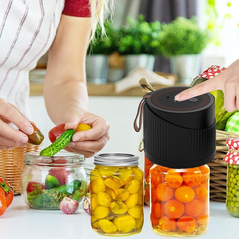 Kit de Scelleur Sous Vide Électrique pour Bocaux Mason
