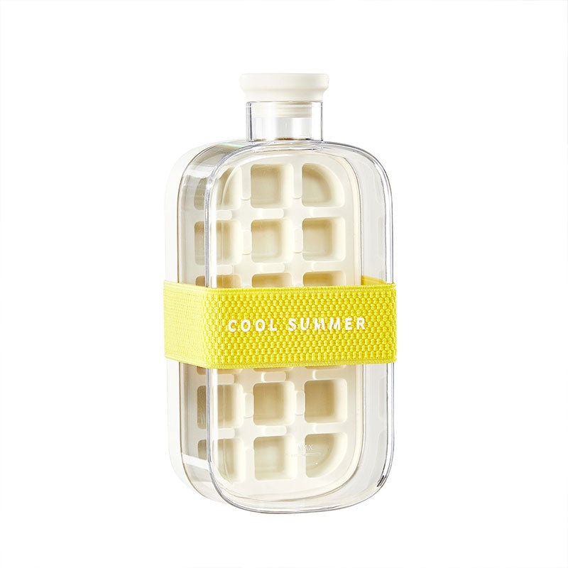 Straw Cup Ice Maker Bottle