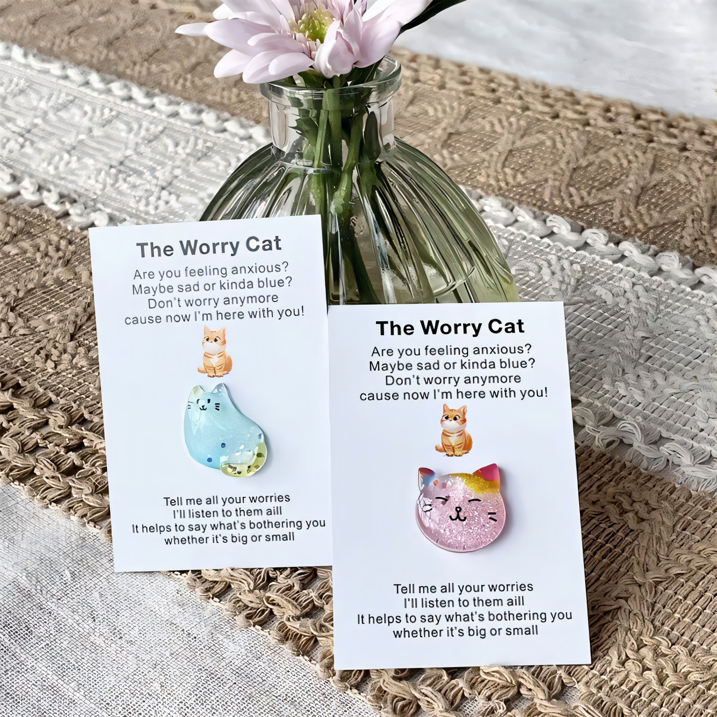 Cat encouragement card