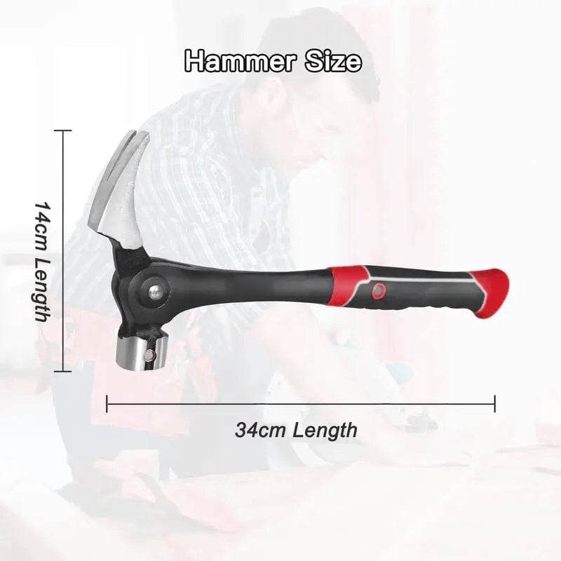 Aless™ Multifunctional Magnetic Claw Hammer Tool