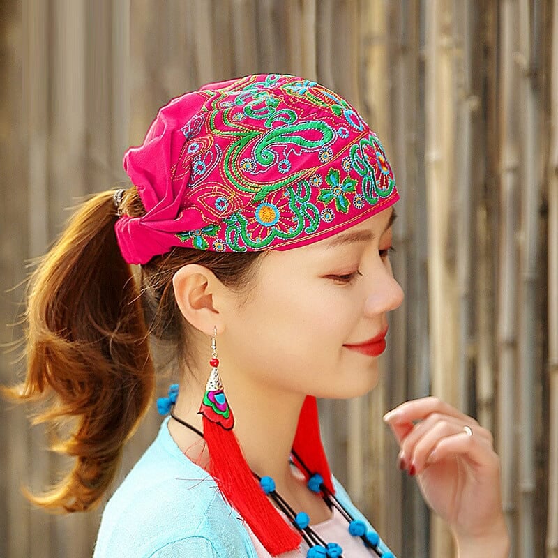 Ethnic Embroidered Turban