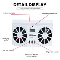 2025 New Solar Car Cooling Artifact