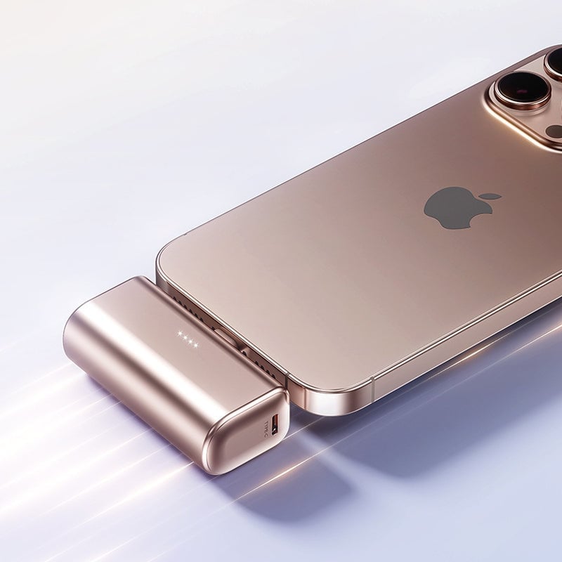 Faltbare Powerbank mit Schnellladefunktion