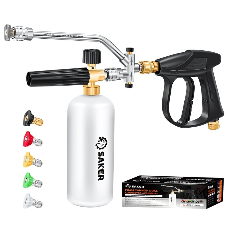 Foam Cannon Dual Connector Accessory