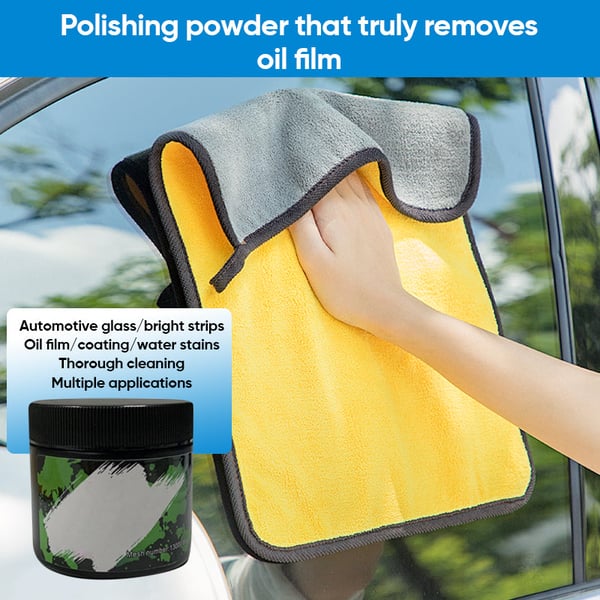 Glass polishing powder