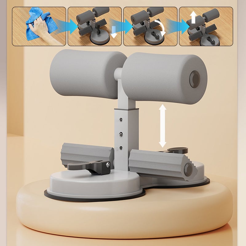 Sit-Up Assist Device with Dual Suction Cups